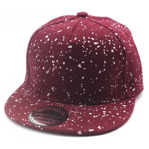 Luxury Shiny Children Snapback Hip Hop Snowflake Fashion Running Baseball Cap for Boys and Girls Modern Baby Caps