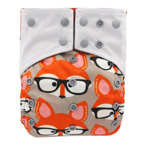All-In-One  Cloth Diaper for Baby Bamboo Charcoal Eco-friendly Baby Cloth Diaper
