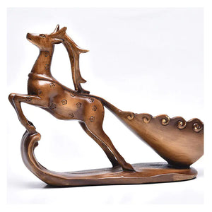 Modern European Style Deer Wine Rack for Home Decor