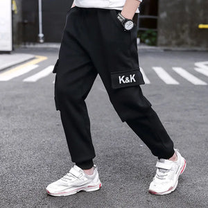 Stylish Kids' Cargo Pants for Spring & Autumn