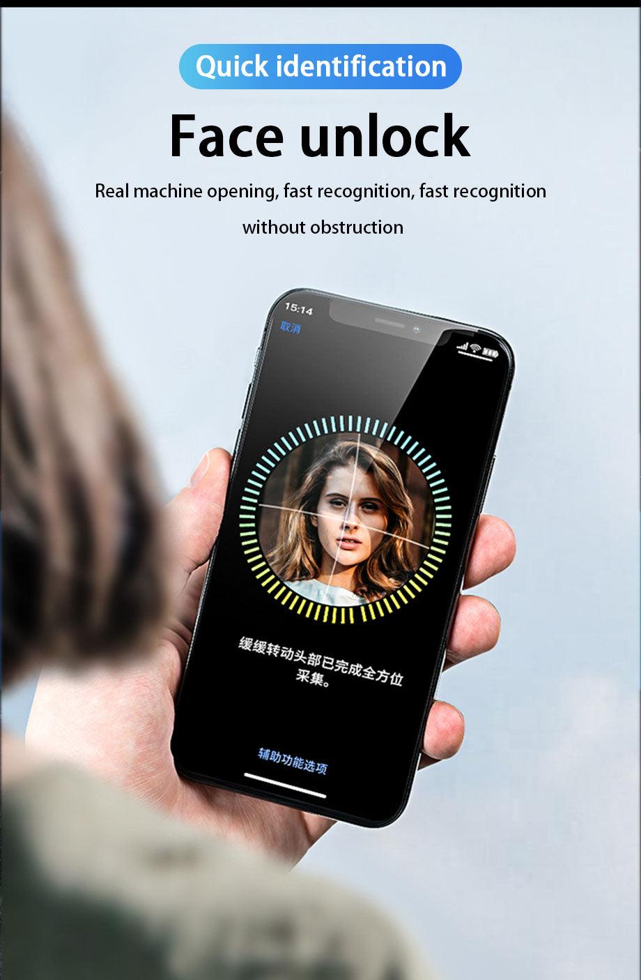 3pcs Full Cover Protective Glass On For Iphone 11 12 13 Pro Max Tempered Glass Film Iphone X Xr Xs Screen Protector Curved Edge Anti Scratch Bubble Free Smooth Tempered Glass Screen Protector