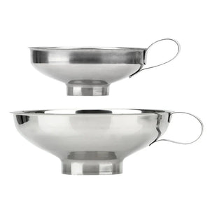 Stainless Steel Wide Throat Funnel for Liquid and Spices
