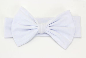 Headband Knitted Cotton Children Girls Elastic Bow Hair Bands Turban for girl Headbands