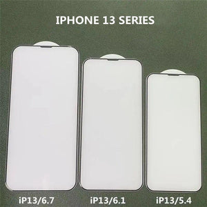 3Pcs Dust Net Protective Glass For iPhone 13 12 11 Pro XS Max XR 12 Mini Full Cover Protector Tempered Glass on iphone 13 14 Pro  Soft Flexible Ceramic Film Screen Protector Compatible with iPhone