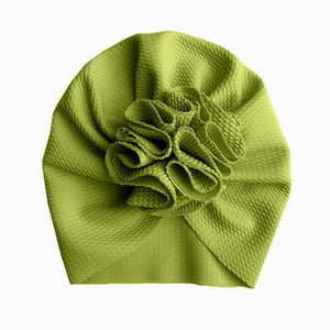 Modern New Lovely Flower Baby Girl Hat Turban Newborn Baby Cap Bonnet Kids Hat For Girls Baby In Trend Design