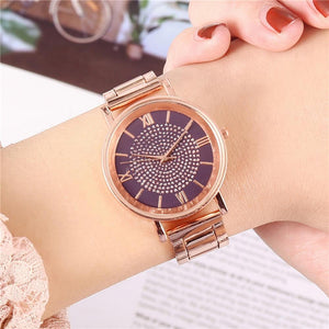 New STEVVEX Women Watches 2020 Trend Luxury Style Diamond Rose Gold Ladies Wrist Watches Magnetic Women Bracelet Watch For Women and Girls