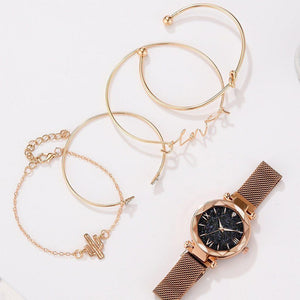 New STEVVEX Luxury Women Watches Magnetic Starry Sky Female Clock Quartz Wristwatch Fashion Ladies Wrist Watch For Women and Girls