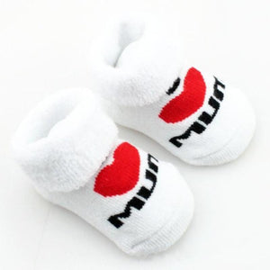 Comfortable Cute Cotton Newborn Soft Baby Girls Boys Socks Infant Toddler Stripe Anti Slip Stretchy Socks