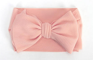 Luxury Modern printed Baby Girls Bow Hairband Turban Knot  Headband Girl Headwear Newborn Girl Turban Hairband For Girls
