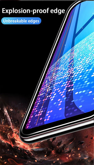 3pcs Full Cover Protective Glass On For Iphone 11 12 13 Pro Max Tempered Glass Film Iphone X Xr Xs Screen Protector Curved Edge Anti Scratch Bubble Free Smooth Tempered Glass Screen Protector