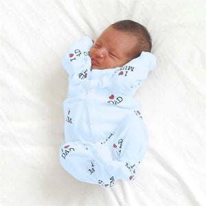 Love Letter Dad Unisex Romper Onesie  Born Baby Clothes Spring For Girls and Boys Baby