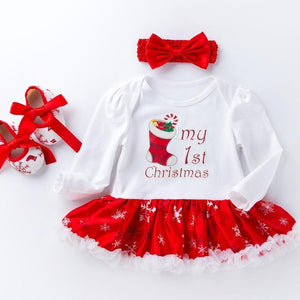 Cute Deer Christmas Costumes For Kids Long Sleeve Baby Girl Clothes Set Unique Design Perfect For Kids