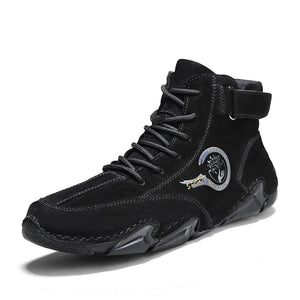 Comfort and Style: Big Size Men's Leather Boots