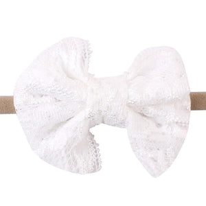 Luxury Modern 10PCS Set Kids Headband Bow For Girl Rabbit Ear Hairbands Turban Knot Kids Turbans Accessories  Headband