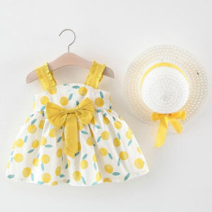 Luxury Handmade Elegant Modern Newborn Baby Girl Birthday & Princess Baby Dress With Hat