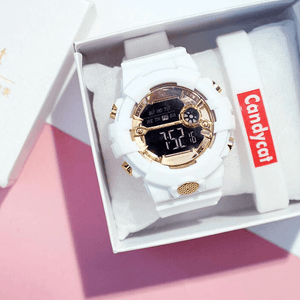Electroic Shock Digital Watch Unisex Sports Waterproof  Watch With LED Colorful Mode Wristwatch For  Men and woman