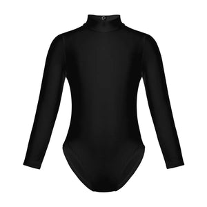 Girls  Long Sleeve Gymnastics Leotard