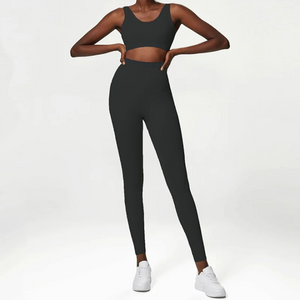 Women's 2 Piece Yoga Set Tight Fitting High Waisted