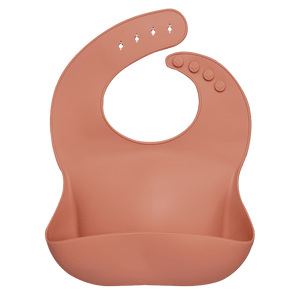 Silicon Breastplate Baby Bib Waterproof Solid Infant Bandana Bibs Newborn Feeding Burp Cloth Bib For Kids
