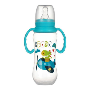 Baby Durable  Infant Nursing Bottle Feeding Cup With Grip High Quality Nipple Baby Feeding Bottle