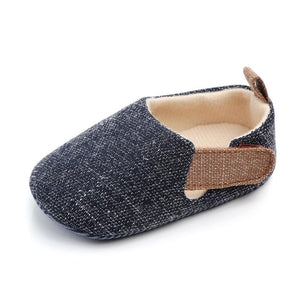 Baby Unisex Shoes Infant Soft First Walkers Nonslip Indoor Outdoor Shoes Cotton Fabric Prewalkers