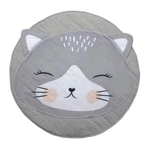 Baby Play Mat Pad Cotton Newborn Infant Crawling Animal Play mat Round Carpet Floor Rug Kids Children Room Carpet For Sleeping