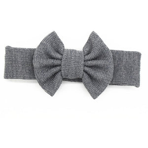 Modern Cute Baby Girl Headbands Knitted Newborn Baby Bow Infant Head Bands Hairbands For Girls Hair Accessories