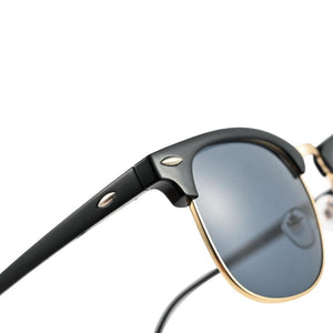 Polarized Semi-Rimless Unisex Man and Woman  Classic Vintage Retro Sunglasses With U400 Protection Oculos De Sol Gafas