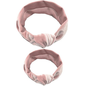 Modern  Mother & Baby Headbands Kids Girl Bow With Rabbit ear Print Floral Hair Bands Parent-Child Hair Accessories