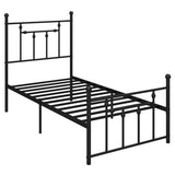 Full/Queen/Twin Size Heavy-duty Metal Bed Frame with Headboard-Twin Size