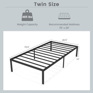 14 Inch Heavy Duty Metal Platform