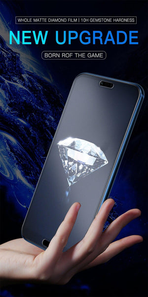 3Pcs Frosted Matte Soft Ceramic Film for iPhone 11 12 Pro Max 6 S 8 7 Plus Screen Protectors for IPhone 13 14 Pro XS MAX X XR SE Full Coverage Clear and Scratch Resistant Screen Protection