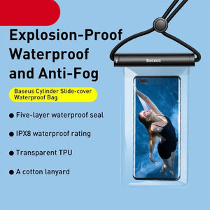 Waterproof Phone Case for iPhone 13 12 Pro Max Swim Water Proof Phone Bag Universal Protection Cover Waterproof Mobile Phone Case Underwater Mobile Phone Case