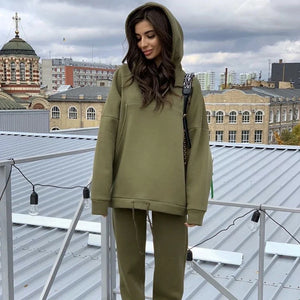 Cozy and Stylish  Two Piece Sweater Set