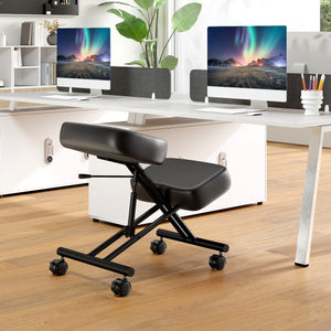 Height Adjustable Kneeling Chair Posture Correction Stool