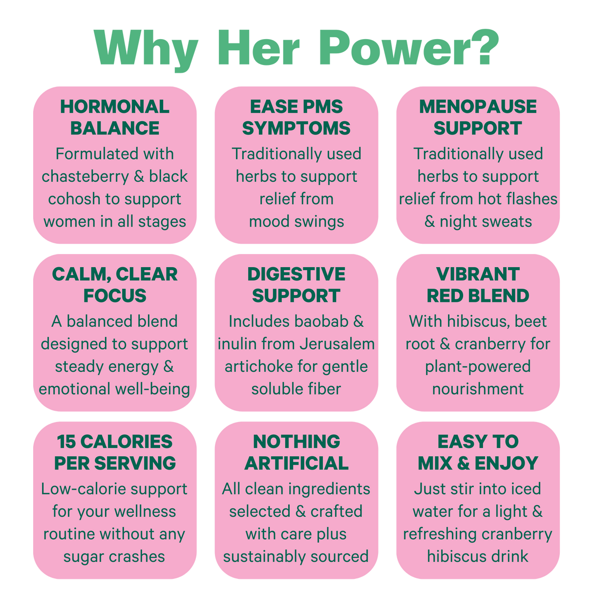 Her Power Superfood Drink Mix