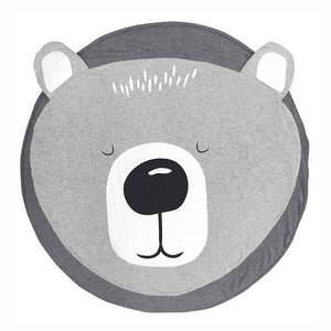 Baby Play Mat Pad Cotton Newborn Infant Crawling Animal Play mat Round Carpet Floor Rug Kids Children Room Carpet For Sleeping