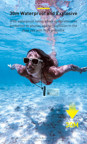 Waterproof Phone Case for iPhone 13 12 Pro Max Swim Water Proof Phone Bag Universal Protection Cover Waterproof Mobile Phone Case Underwater Mobile Phone Case