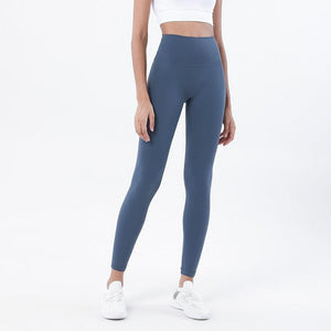 New Yoga Pants Women Leggings Fitness Girl Soft Pants Tight High Waist Women's Sports Pants Yoga Pants Leggings Workout Pants With Pocket Stretchable Sports Fitness Running Pants For Women & Girls