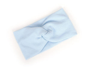 Modern New Trend Girls Winter Autumn Headband Twisted Knotted Soft Elastic Baby Girl Soft Elastic Turban Headband For Girls
