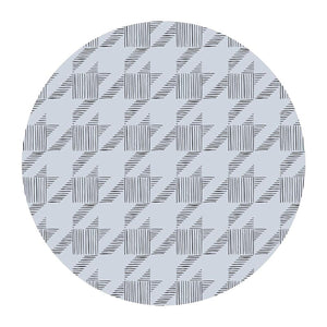 Houndstooth & Flower Ceramic Coaster Set of 4