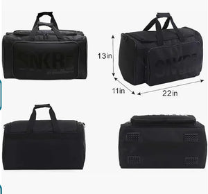 Sneaker Duffel Travel Bag for Men Shoe Bags for Travel Sneaker Bag Basketball Outdoor Sports Gym Bag Travel shoe bag With 3 Adjustable Compartment Dividers Travel Shoe Bags