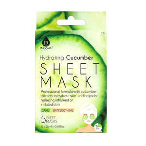 Hydrating Cucumber Sheet Masks by Pursonic