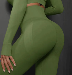 High Waist Seamless Yoga Pants