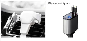 Metal Car Charger 100W Super Fast Charging Car Cigarette Lighter USB-C Adapter