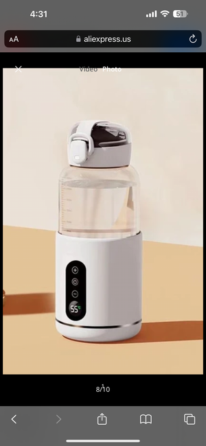 Mommyyyyy's!!
Look at This!! Baby Water Bottle Travel Lightweight with LCD Display