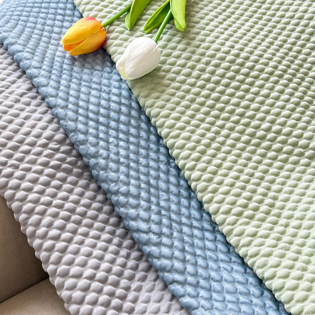 Cooling Stretch Sofa Seat Cushion Covers, Slip Covers for Cushions, Universal Couch Cushion Protector