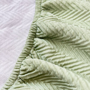 Cooling Stretchy Replacement Couch Cushion Covers for Sectional, Individual Couch Seat Cushion Covers