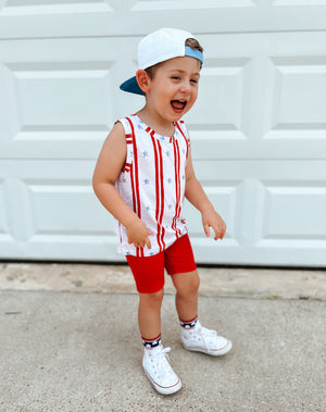 Stars & Stripes Bamboo Tank