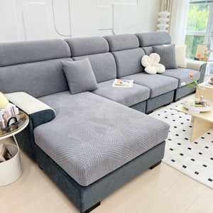 Stretch Couch Cushion Covers, Slipcovers Sofa Cushion Protector Covers, Elastic Furniture Protector for Pets, Kid